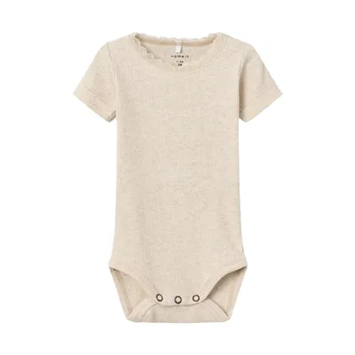 Name It Romper Kab Lace Korte Mouw Peyote Melange