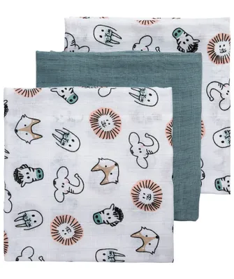Meyco Multidoek Hydrofiel Animal 3Pack