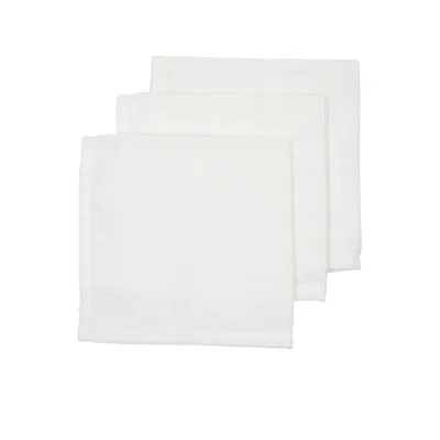 BD Collection Monddoek Wit 3-Pack