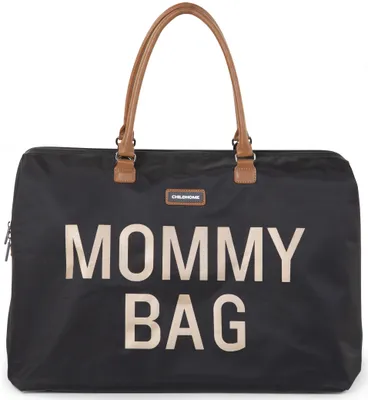 Childhome Mommy Bag Groot Black Gold