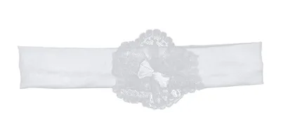 La Petite Couronne Haarband White