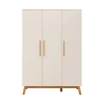 Bopita Kaleo Kledingkast 3-Deurskast - Rose Wood