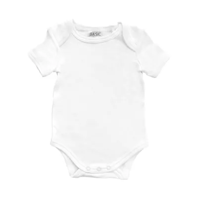BD Collection Romper Korte Mouw Wit maat 62/68