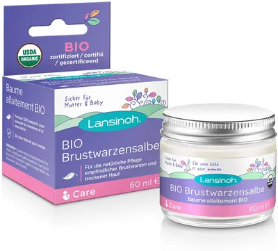 Lansinoh Creme Verzorging Bio 60ml