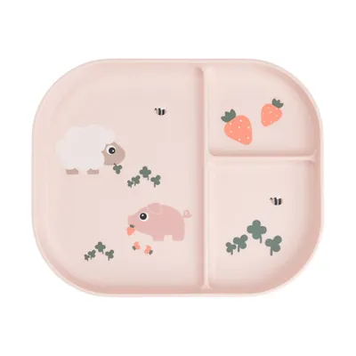 Done By Deer Tiny Farm Vakjes Bord - Powder 