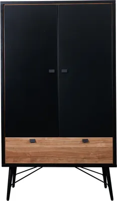 TWF Hanglegkast 2-deurs Retro Black