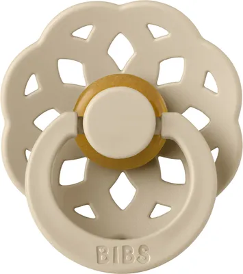 BiBs Boheme Fopspeen - Rond - 0-6 Mnd - Vanilla