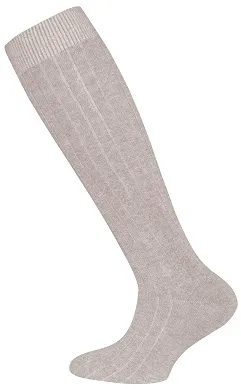 Ewers Kniekous Rib Dark Beige
