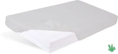 Babymatex Ledikanthoeslaken Bamboo Light Grey 60x120cm