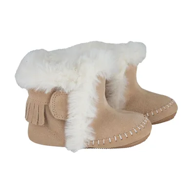 Baby Dutch Winterboot Hoog Beige