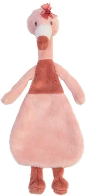 Happy Horse Flamingo Fiddle Knuffeldoekje - 21 cm 