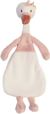 Happy Horse Zwaan Swizzle Knuffeldoekje - 20 cm 