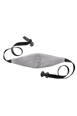 Babyjem Hoofdsteunband Fluweelzacht Grijs