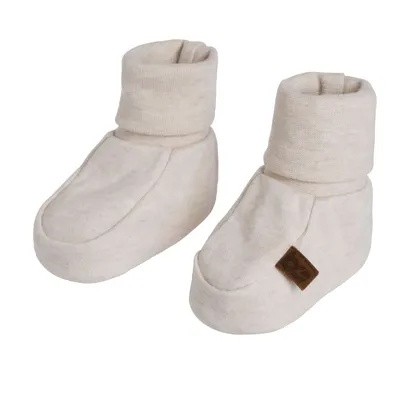 Baby's Only Slofjes Melange Warm Linen 0-3 mnd

