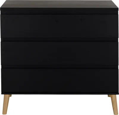 Commode 3 Laden Beach Island Black