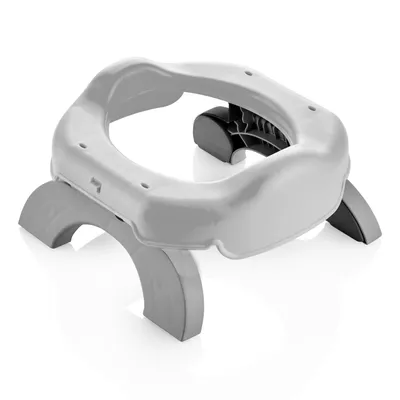 Babyjem Nood Wc Bril Inclusief 5 Opvangzakken Grijs