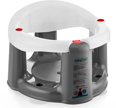 Babyjem Badzitje Met Zuignap Wit