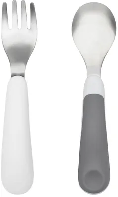 OXO Tot Vork & Lepel Grey