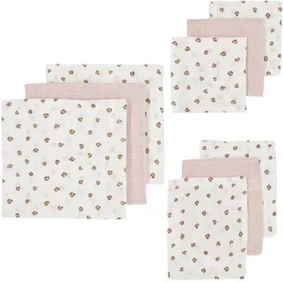 Meyco Starterset Hydrofiel Mini Panther Soft Pink 9-Pack