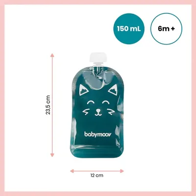 Babymoov Herbruikbare Drinkzakjes ISY Pouches (20Stuks)