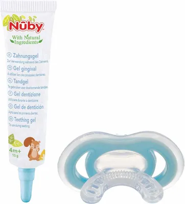 Nuby Tandgel + Gum-eez 15g 4mnd+  