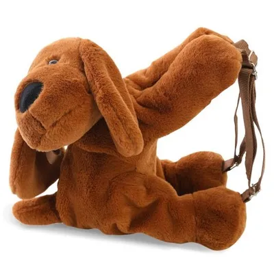 Babyjem Kinderrugzak Pluche Hond Lichtbruin