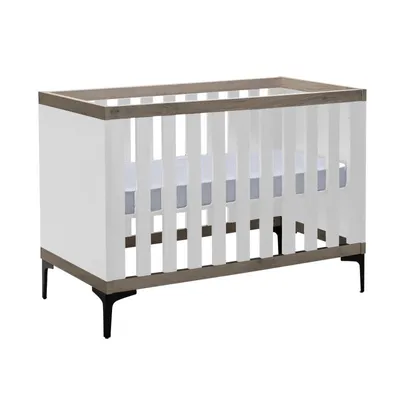 Interbaby Ledikant 60 x 120 Strips Wit