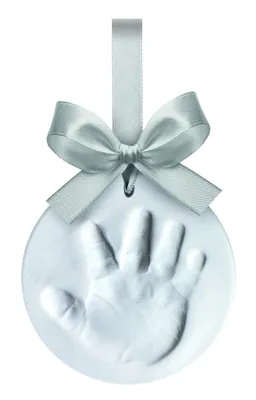 Happy Hands Ornament Kit Silver Ribbon