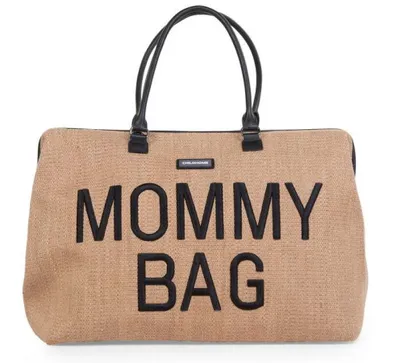Childhome Mommy Bag Raffia Naturel

