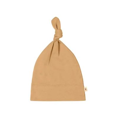 UAUA Geknoopt Mutsje Mostaza Newborn