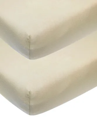 Meyco Wieghoeslaken Jersey Sand 40 x 80/90 cm (2-Pack)
