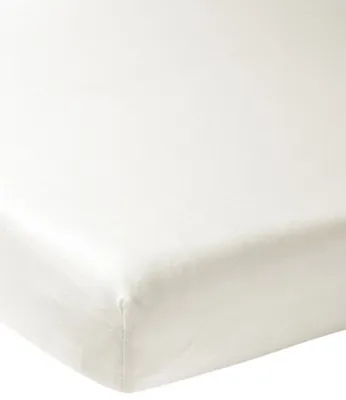 Meyco Juniorhoeslaken Jersey Offwhite 70 x 140/150 cm