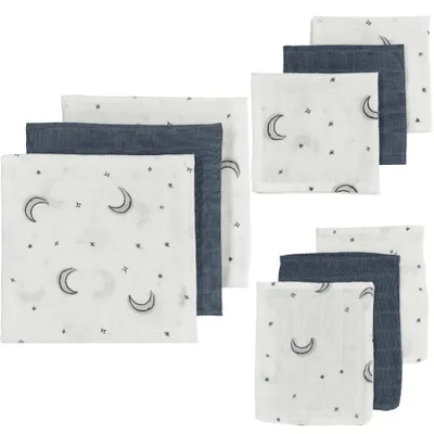 Meyco Starterset Hydrofiel Moon Indigo 9-Pack
