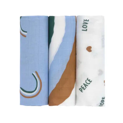 Lässig Swaddle Heavenly Soft Happy Rascals