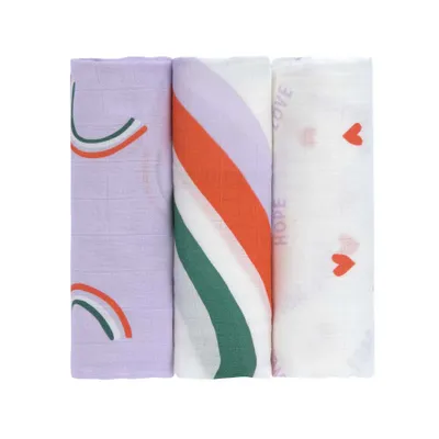 Lässig Swaddle Heavenly Soft Happy Rascals