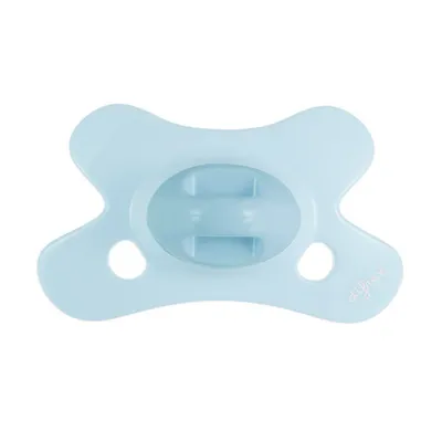 Difrax Fopspeen Uni Edelsteen Blue Topaz Naturel 0-6mnd
