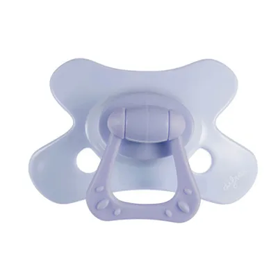 Difrax Fopspeen Uni Edelsteen Lilac Amethyst Naturel 6mnd+