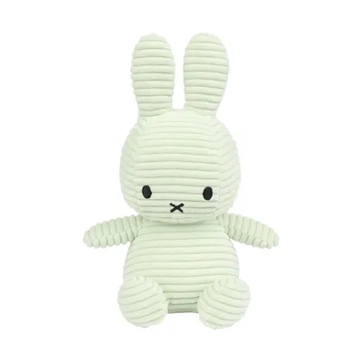 Nijntje Corduroy Knuffel - 23 cm - ECO - Fresh Mint