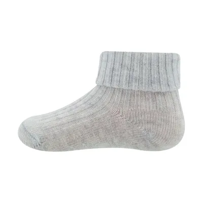 Ewers Rib Sokjes - Maat 17/18 - Light Silver