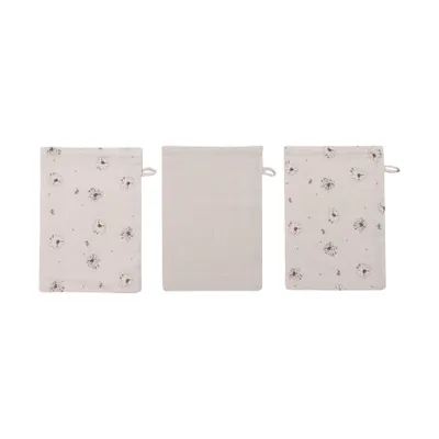 Bebe-Jou Washand Hydrofiel Tiny Sheep 3 Stuks