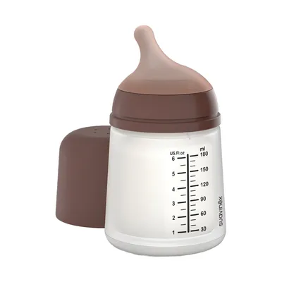 Suavinex Zero Zero Anti-Koliek Fles - Slow Flow - 180ml - Deep