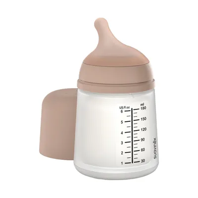 Suavinex Zero Zero Anti-Koliek Fles Borstvoeding - One Size - 180ml