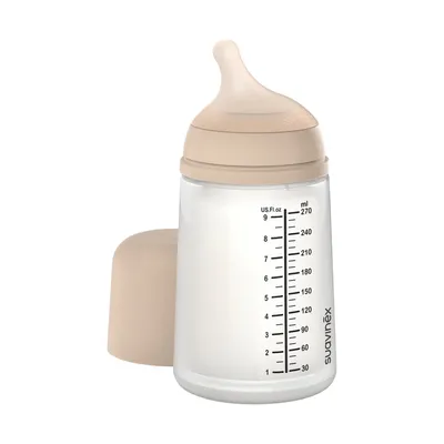 Suavinex Zero Zero Anti-Koliek Fles - Medium Flow - 270ml - Light