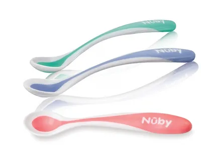 Nûby Thermo Lepeltje 4mnd+ (2 stuks)