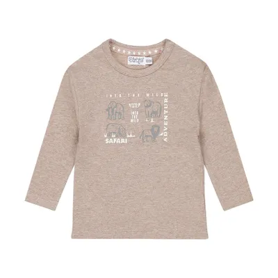 Dirkje T‑Shirt LS – Faded Brown