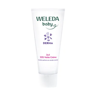 Weleda Crème - Baby Derma 3in1 SOS Vette Crème - 50 ml