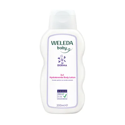 Weleda Bodylotion - Baby Derma 3in1 Hydraterend - 200 ml
