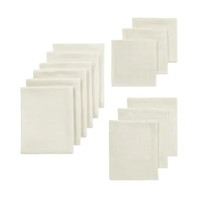 Meyco Tetra Doeken Starterset - 12 Stuks - Nature