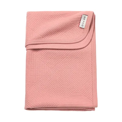 Meyco Pure Deken Gebreid - 75 x 100 cm - Jacquard