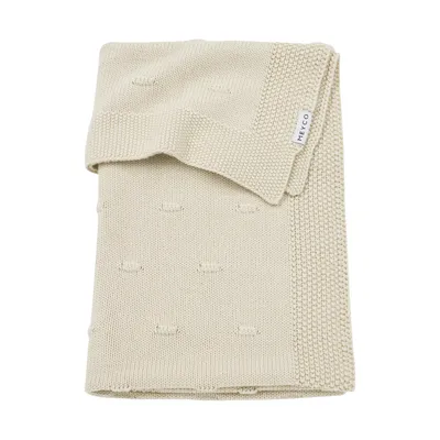 Meyco Baby Wiegdeken Knots Soft Sand 75 x 100 cm